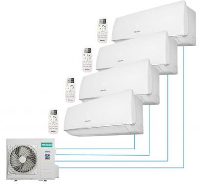 Hisense AMW4-28U4SAC / AMS-09UR4SVEDB65x4